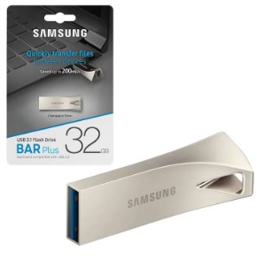 Bar Plus Flash drive samsung 32GB/16GB/8GB USB Metal Body High Speed Flash Memory Stick Pen Drive